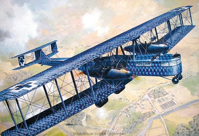 Roden 1:72 Zeppelin Staaken R.VI R050