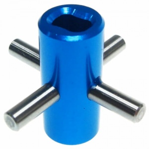 Yeah Racing Aluminium Solid Axle for Tamiya TT02 TT02-069BU