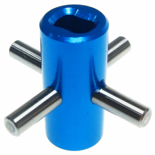 Yeah Racing Aluminium Solid Axle for Tamiya TT02 TT02-069BU