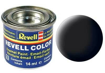 Revell Enamel #08 Zwart mat 14ml RE32108