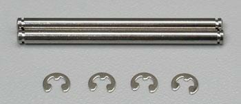 Traxxas Suspension Pins 44mm with E-clips ( 2 stuks ) TR2640