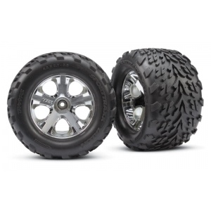 Traxxas Tires & Wheels Assembled,Glued 2.8 Talon  ( 2 )    TR3669