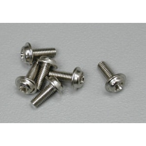 Traxxas Screws 3x8mm Washerhead Machine ( 6 ) TR3185