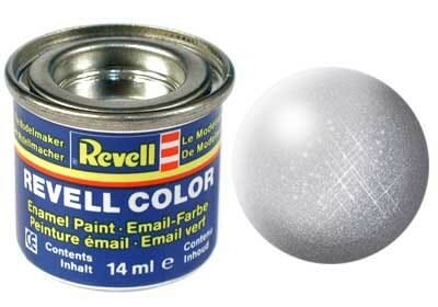 Revell Enamel #90 Zilver Metallic 14ml RE32190