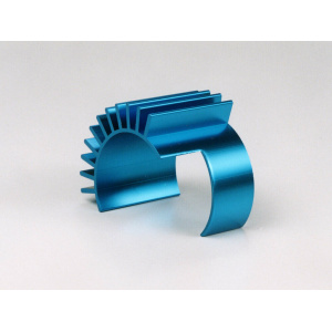 Tamiya TT-01 Aluminium Motor Heat Sink Blue TAM53664