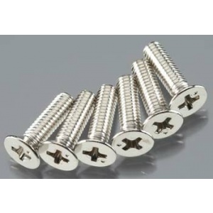 Traxxas Screws 4x15mm Countersunk Machine ( 6 ) TR3167