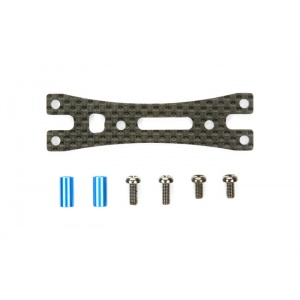 Tamiya F104 Ver.II Carbon Motor Mount Rear Plate Set TAM54375