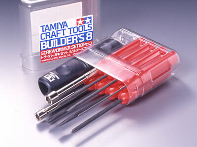 Tamiya Srewdriverset ( 8 stuks ) TAM74023