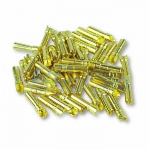Yuki Model Goudcontakten 4mm Male per stuk AM607M