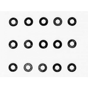 Tamiya 3 mm Washer 15 stuks TAM50586