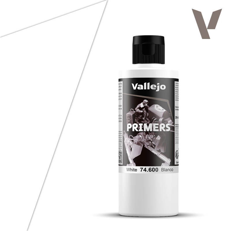 Vallejo Acrylic Primer White 200ml VAL74.600