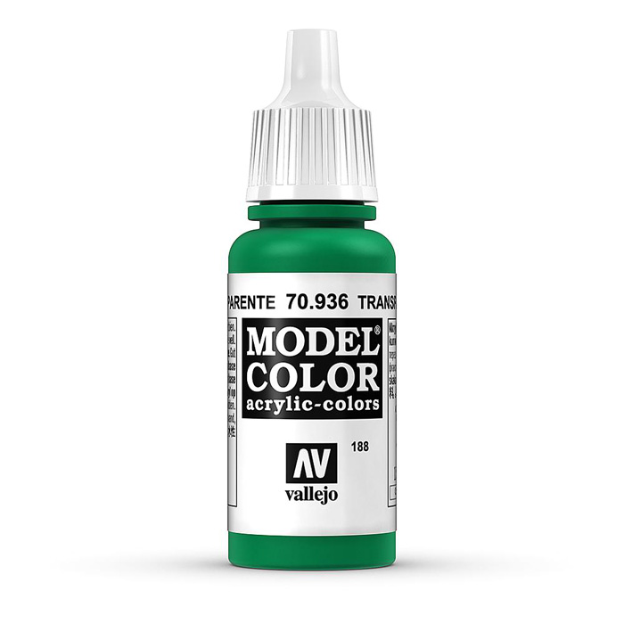 Vallejo Model Color Transp. Green 17ml ( uitloop ) VAL70.936