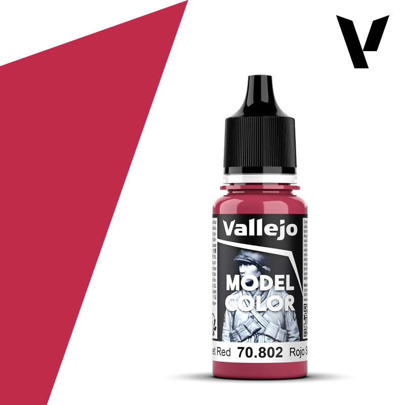 Vallejo Model Color Acryl #45 Sunset Red 17ml VAL70.802