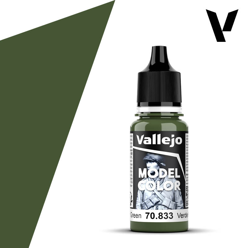 Vallejo Model Color Acryl #87 German Cam.Bright Green 18ml VAL70.833