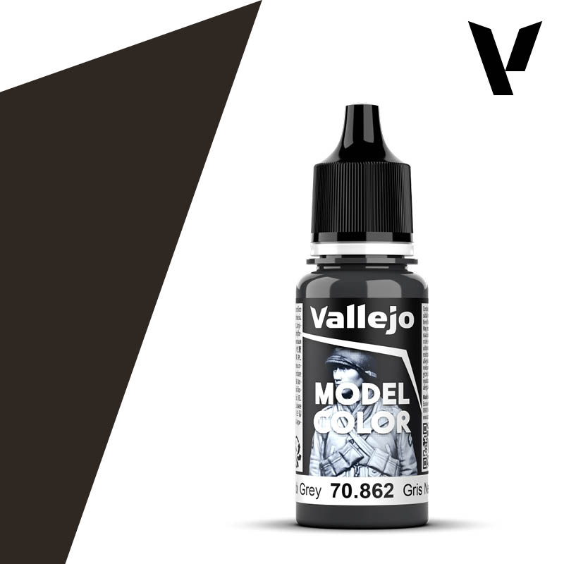 Vallejo Model Color Acryl #185 Black Grey 18ml VAL70.862