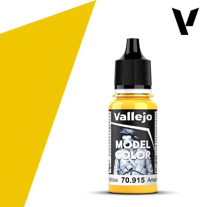 Vallejo Model Color Acryl #26 Deep Yellow 18ml VAL70.915