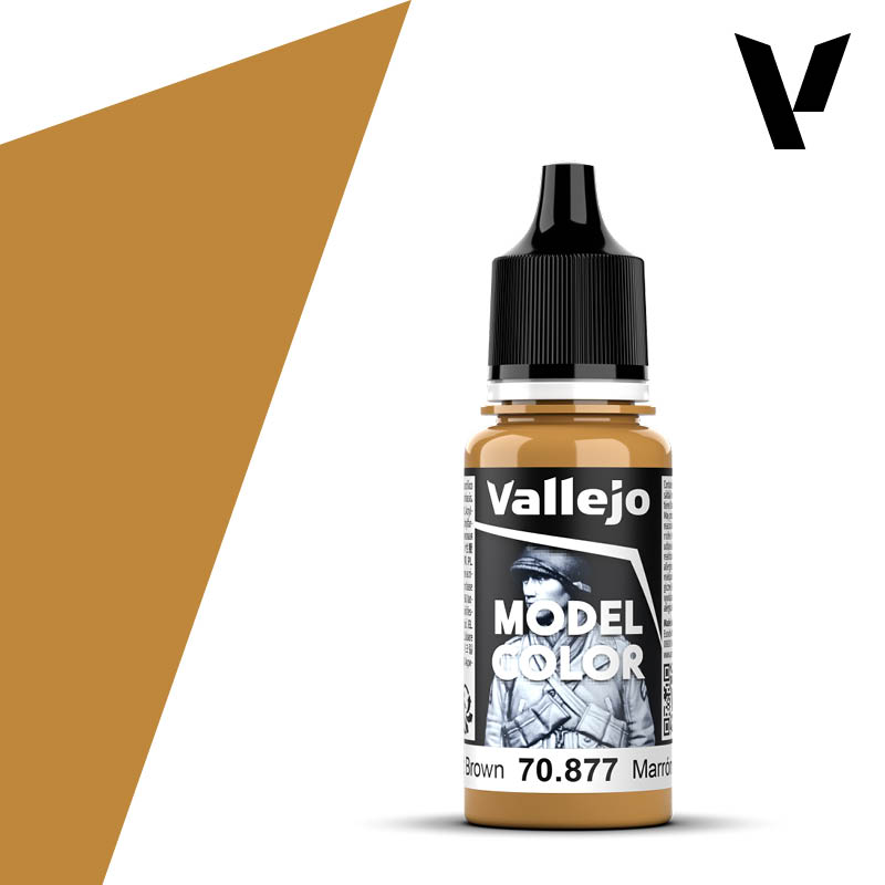 Vallejo Model Color Acryl #158 Gold Brown 18ml VAL70.877