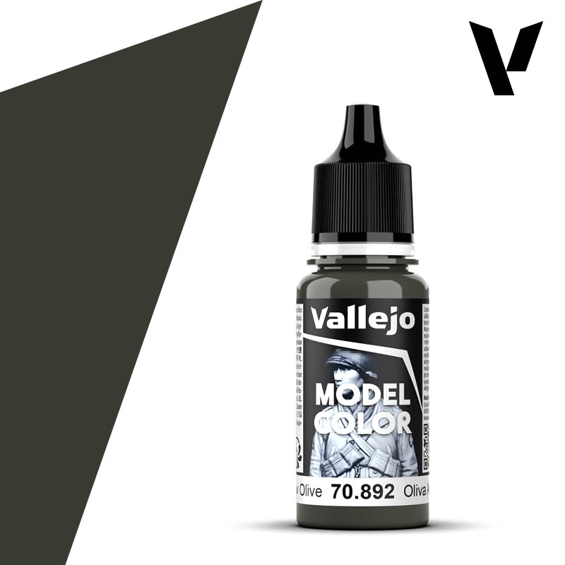 Vallejo Model Color Acryl #101 Yellow Olive RAL6008 18ml VAL70.892