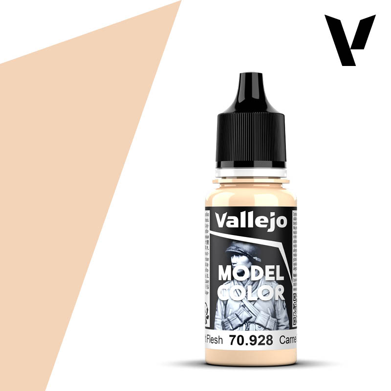 Vallejo Model Color Acryl #5 Light Flesh 18ml VAL70.928