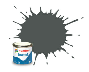 Humbrol Enamel Paint #27 Sea Grey Matt 14ml HAA0299