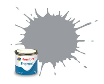 Humbrol Enamel Paint #64 Light Grey Matt 14ml HAA0713