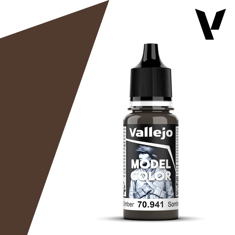 Vallejo Model Color Acryl #118 Burnt Umber 18ml VAL70.941