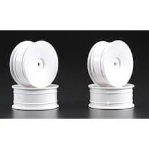 Tamiya 24mm White Dish Wheels Medium Narrow ( Offst 0 )     TAM53475
