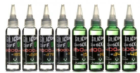 Absima Silicone Shock Oil 400CPS 60ml AB3030007