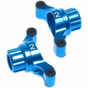 Yeah Racing Alu. Rear Hub/Knuckle Arm 2 Degree For Tamiya TT-02 TT02-007--2BU