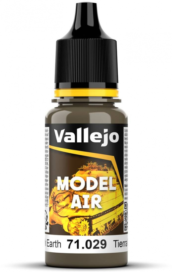 Vallejo Model Air Dark Earth 18ml VAL71.029