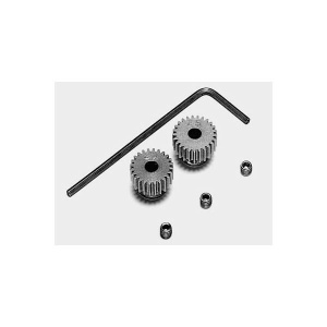Tamiya RD.0.4 Steel Pinion Gear Set ( 24T,25T )     TAM53103