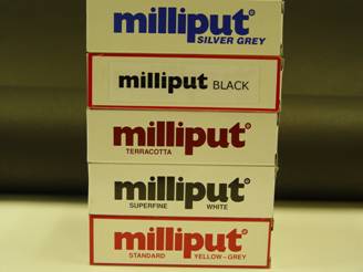 Milliput Epoxy Putty Black MIL-05