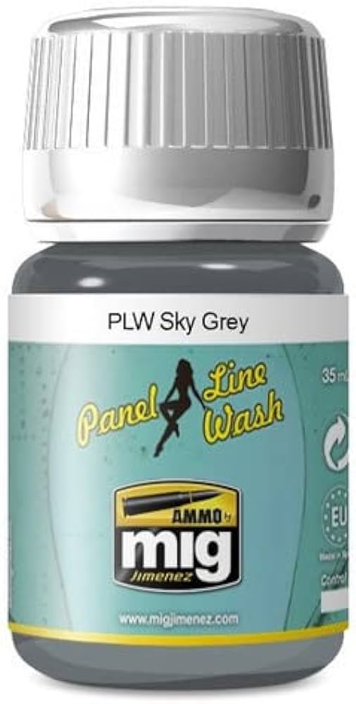 AMMO MIG Panel Line Wash Sky Grey 35ml MIG1607