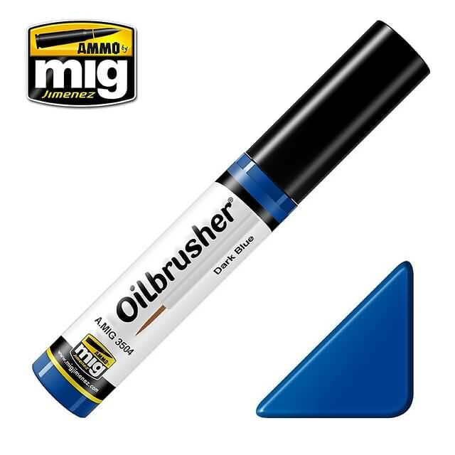 AMMO MIG Oilbrusher Dark Blue MIG3504