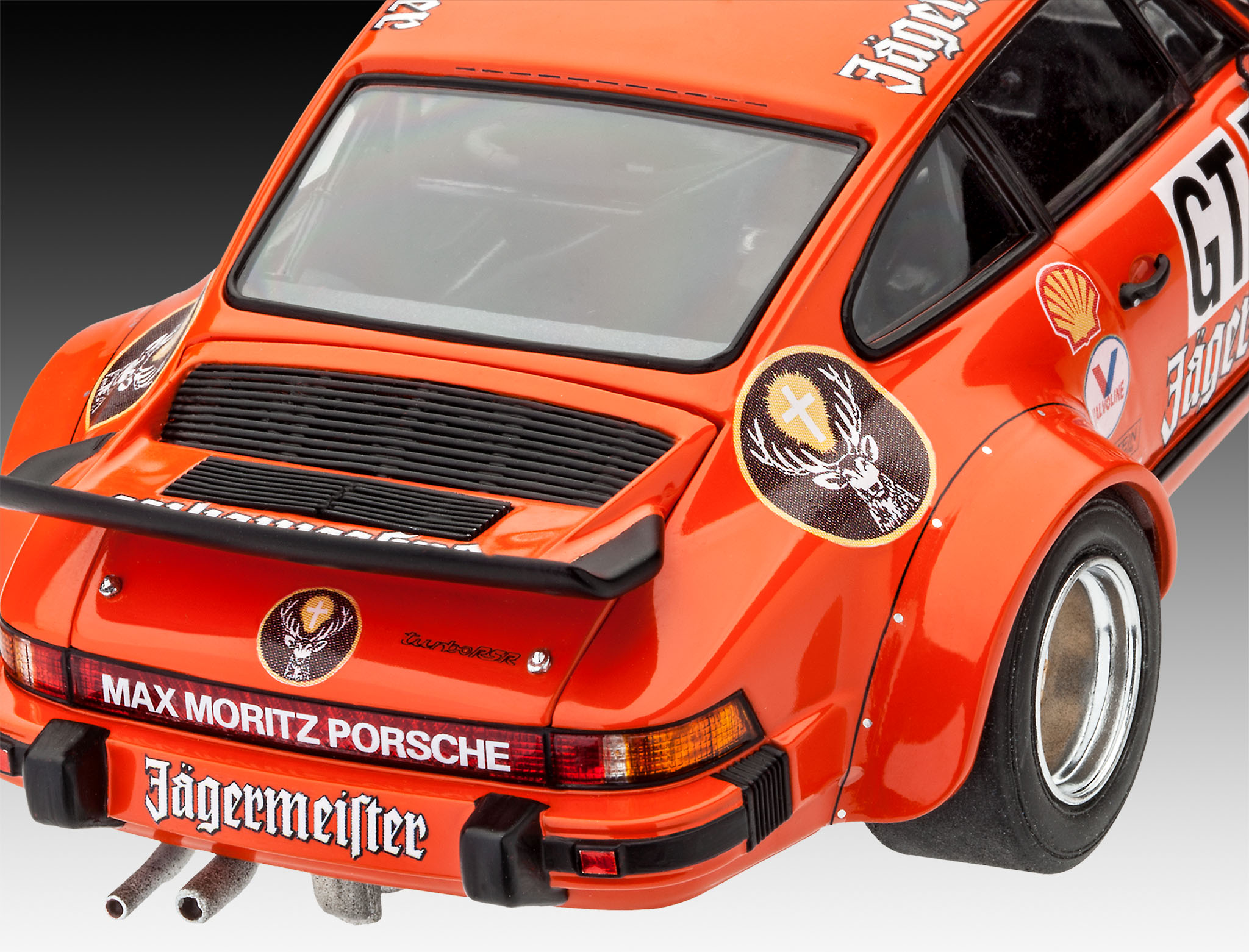 Revell 1:24 Porsche 934 RSR ' Jagermeister " RE07031 - Afbeelding 3