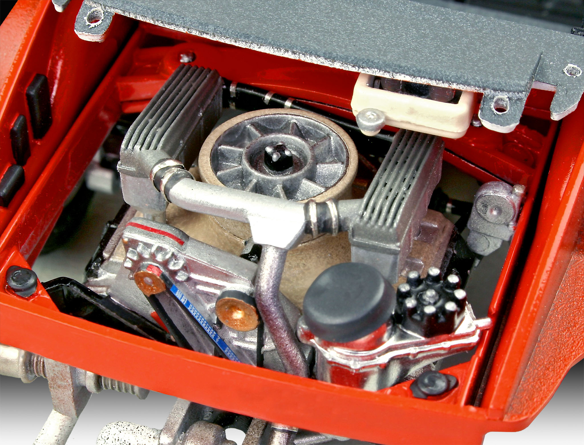 Revell 1:24 Porsche 934 RSR ' Jagermeister " RE07031 - Afbeelding 4
