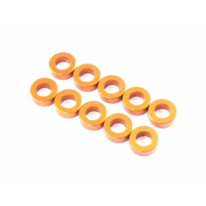 Radtec 3x5.5x1.5mm Alu Spacer ( 10 ) Titanium R10003