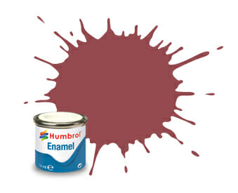 Humbrol Enamel Paint #73 Wine Matt 14ml HAA0802