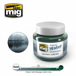 AMMO MIG Acrylic Lake Waters 250ml MIG2202