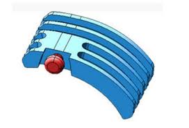 Tamiya M-07 Concept Alu. Motor Heat Sink TAM54759