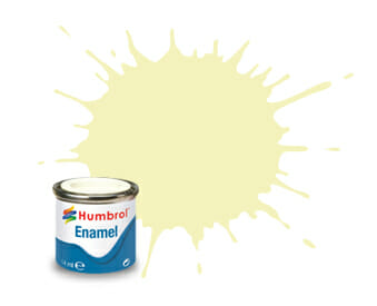 Humbrol Enamel Paint #41 Ivoor Gloss 14ml HAA0446