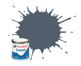 Humbrol Enamel Paint #77 Navy Blue Mat 14ml HAA0850