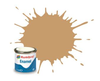 Humbrol Enamel Paint #94 Brown Yellow Mat 14ml HAA1047