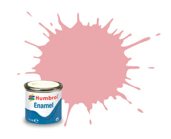 Humbrol Enamel Paint #200 Roze Gloss 14ml HAA6389