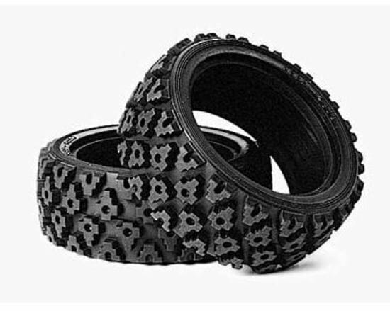 Tamiya Rally Block Tires ( 1 Pair ) TAM50476