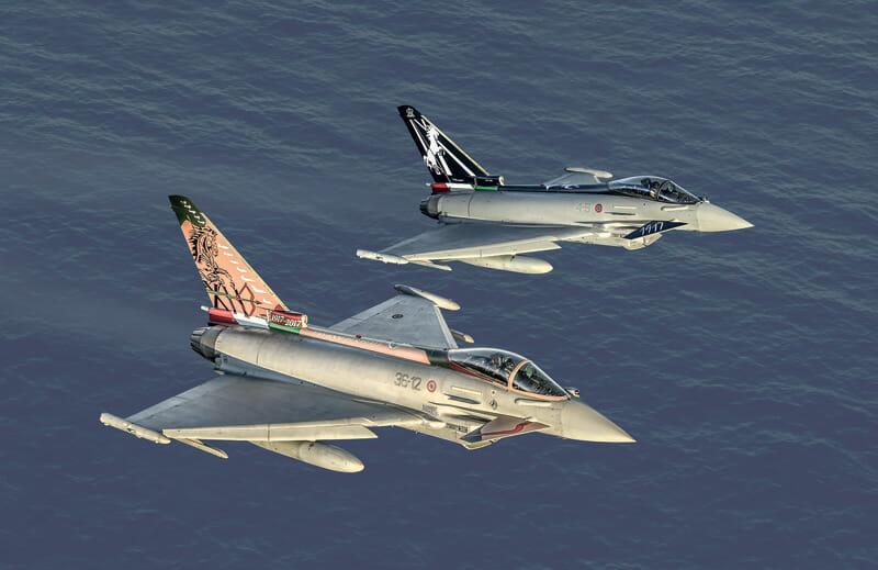 Italeri 1:72 EF-2000 100th Anniversary " Gruppi Caccia " IT1406