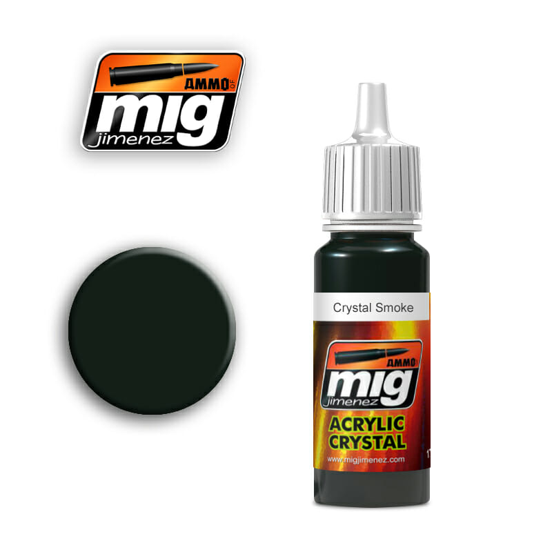 AMMO MIG Acrylic Crystal #095 Crystal Smoke 17ml MIG-095