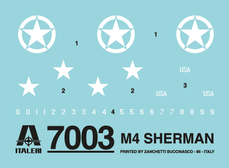 Italeri 1:72 M4A1 Sherman IT7003 - Afbeelding 6