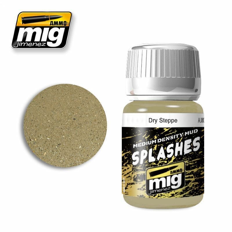 AMMO MIG Splash Medium Mud Texture Dry Steppe MIG1751