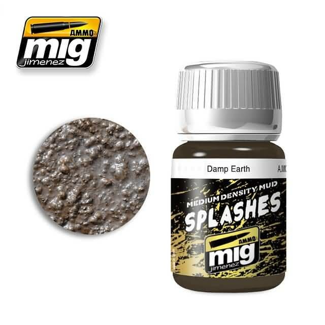 AMMO MIG Splash Medium Mud Texture Damp Earth MIG1754